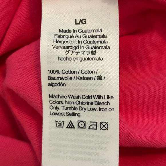 J. Crew hot pink puff sleeve top - Picture 4 of 4